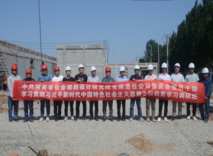 公司党委组织党员干部深入开展主题教育学习调研活动