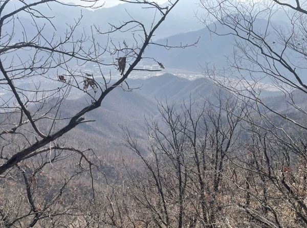 苦栗沟铅锌矿考察现场